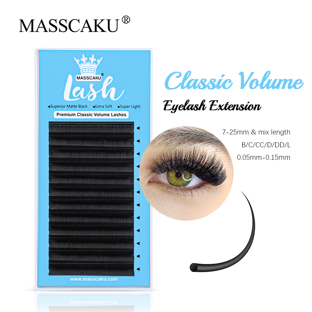 Eyelash Extension Russian - MASSCAKU-Extension de Cils Individuels Classiques et