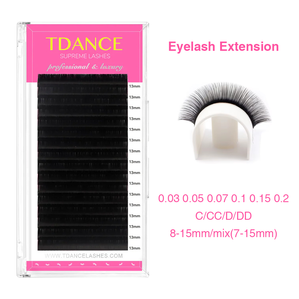 TDANCE Extension de cils 16 ra - Eyelash Extension Russian avis et prix