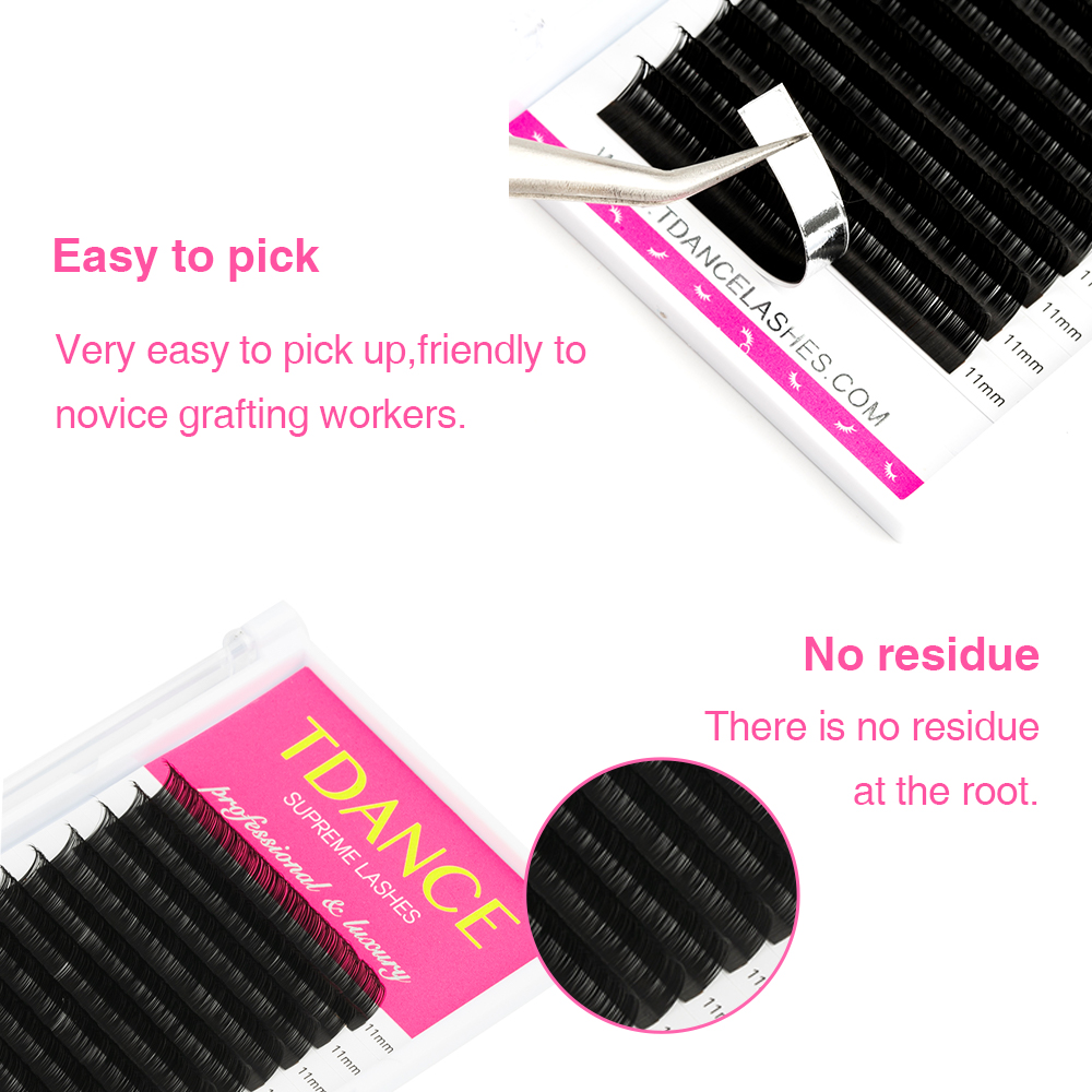 TDANCE Extension de cils 16 ra - Eyelash Extension Russian avis et prix