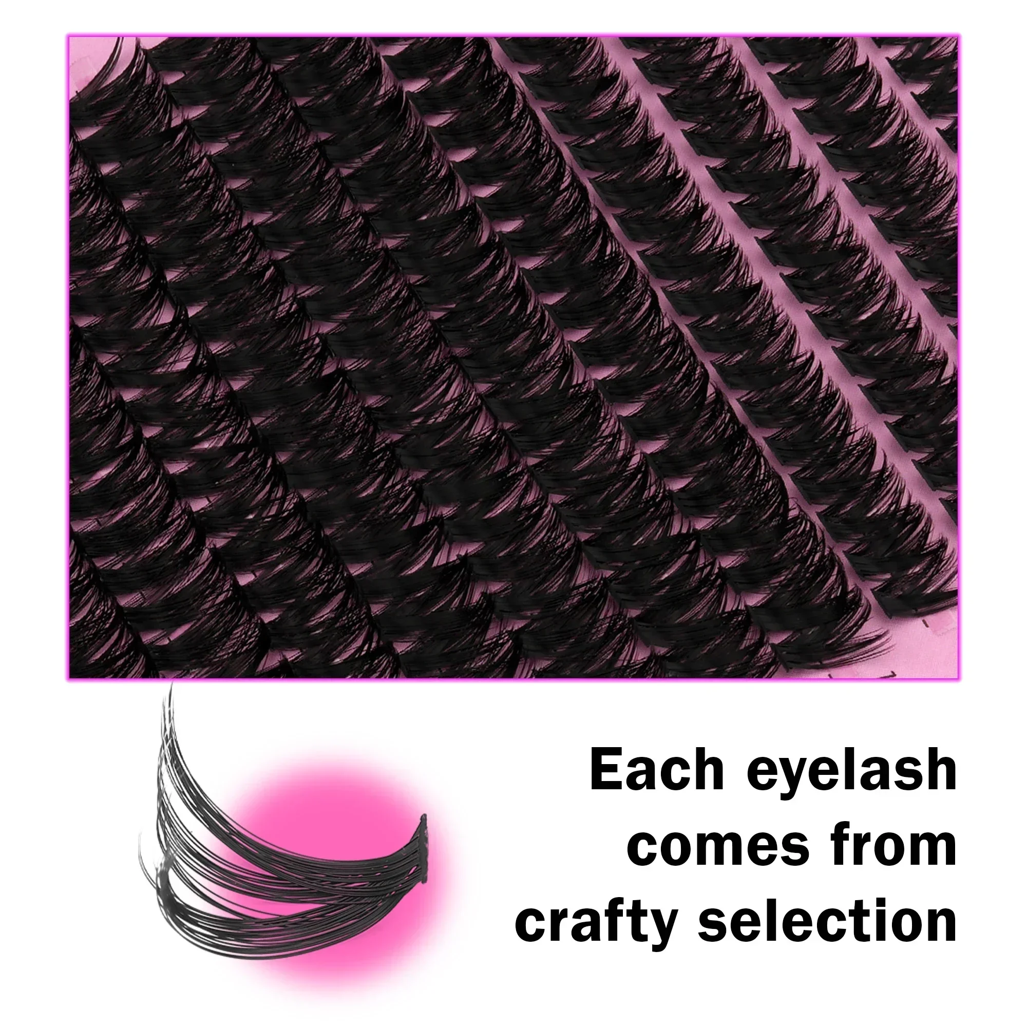 14 rangées de faux cils en gra - Eyelash Extension Russian avis et prix