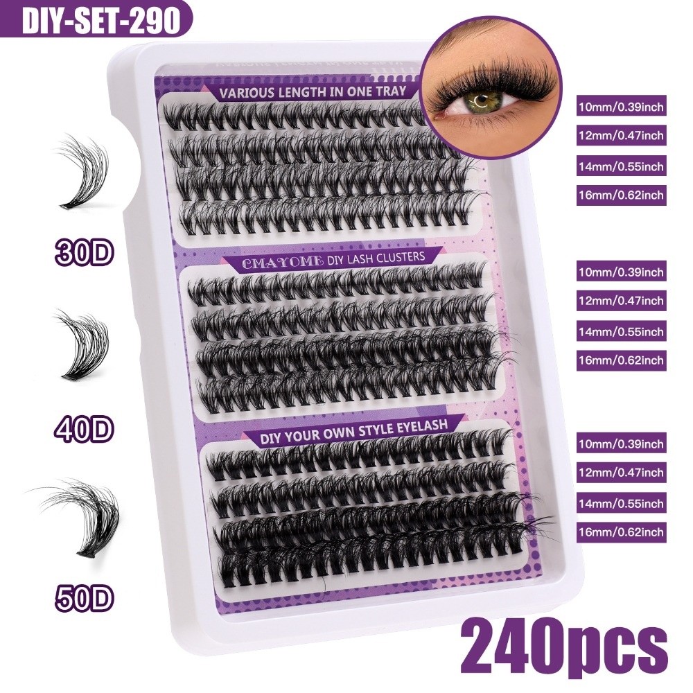 Kit d'extension de cils DIY, c - Eyelash Extension Look avis et prix